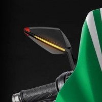 DB Race BLADE Mirrors With Indicators for the Ducati Panigale V4 (2025+)